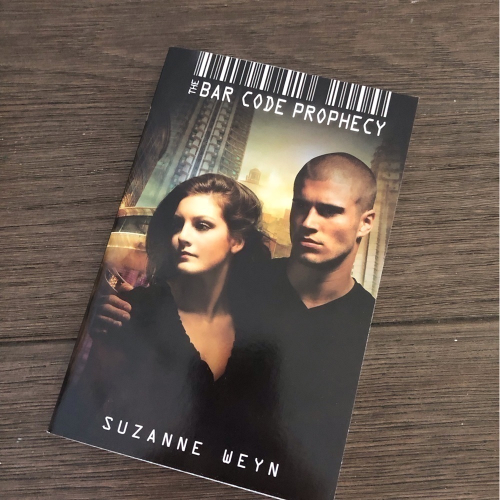 The Bar Code Prophecy by: Suzanne Weyn paperback book